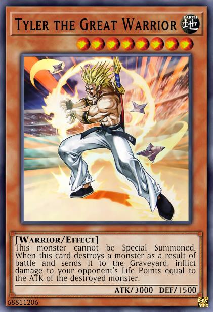 Tyler the Great Warrior tcg