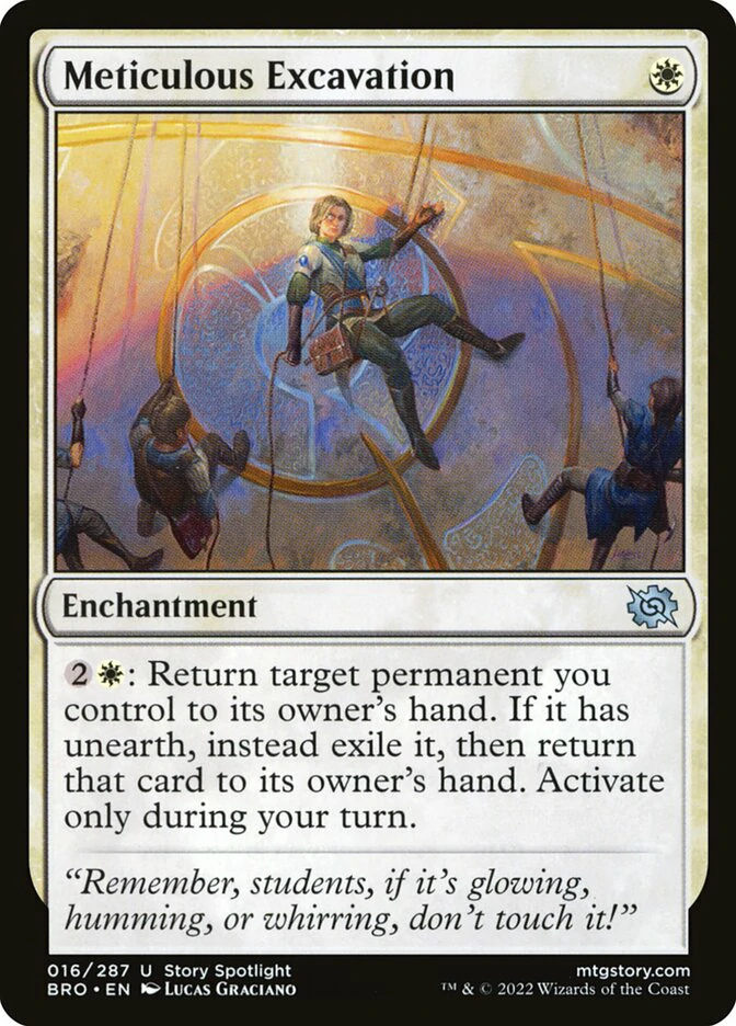 bro 16 meticulous excavation