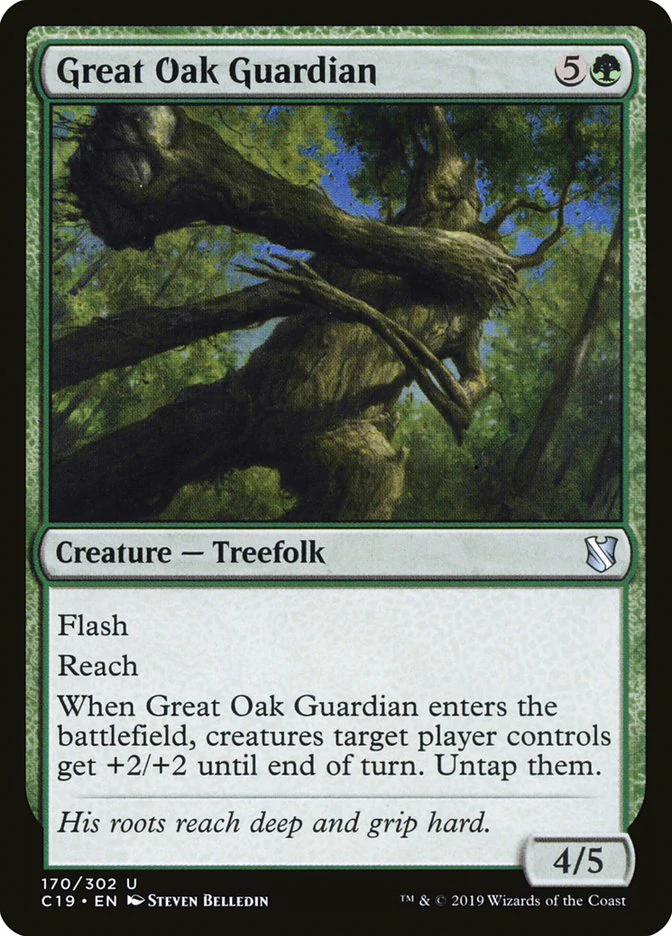 Othelm y Elmar: el Partner de 0,42 $ que arma daño infinito con solo tres cartas. 4 c19 170 great oak guardian
