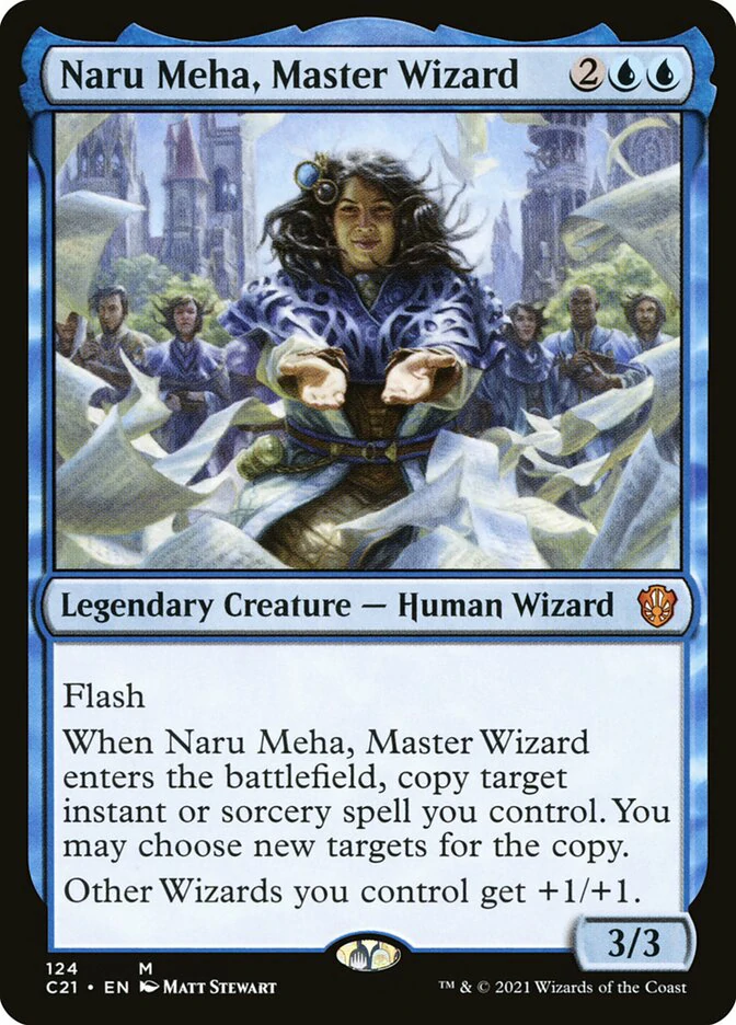 Supplant Form: el instantáneo olvidado que copia cualquier criatura e inicia combos infinitos. 4 c21 124 naru meha master wizard