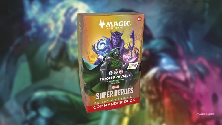 doom prevails mtg commander deck box