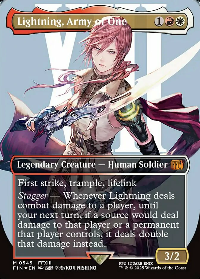 fin 545 lightning army of one