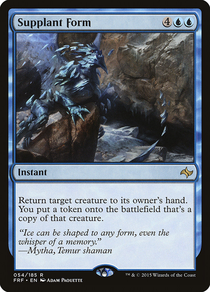 Supplant Form: el instantáneo olvidado que copia cualquier criatura e inicia combos infinitos. 2 frf 54 supplant form