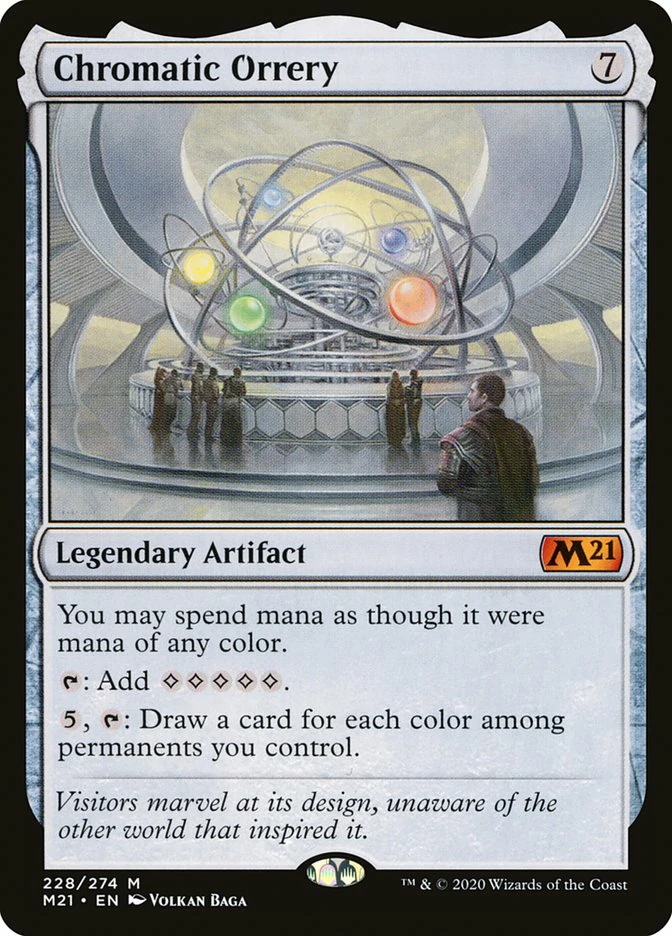 m21 228 chromatic orrery