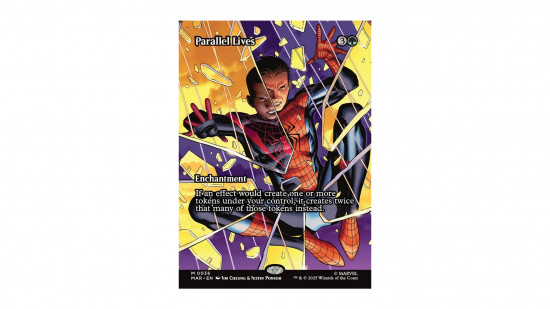 magic the gathering marvel super heroes chase cards parallel lives 550x309