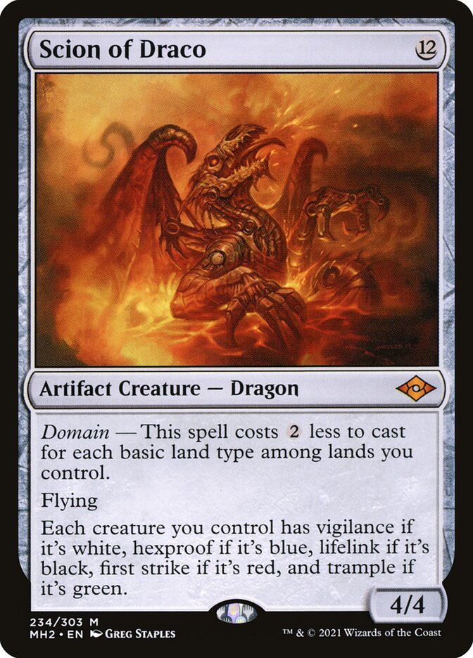 mh2 234 scion of draco