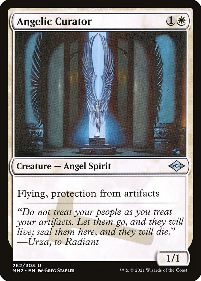 mh2 262 angelic curator