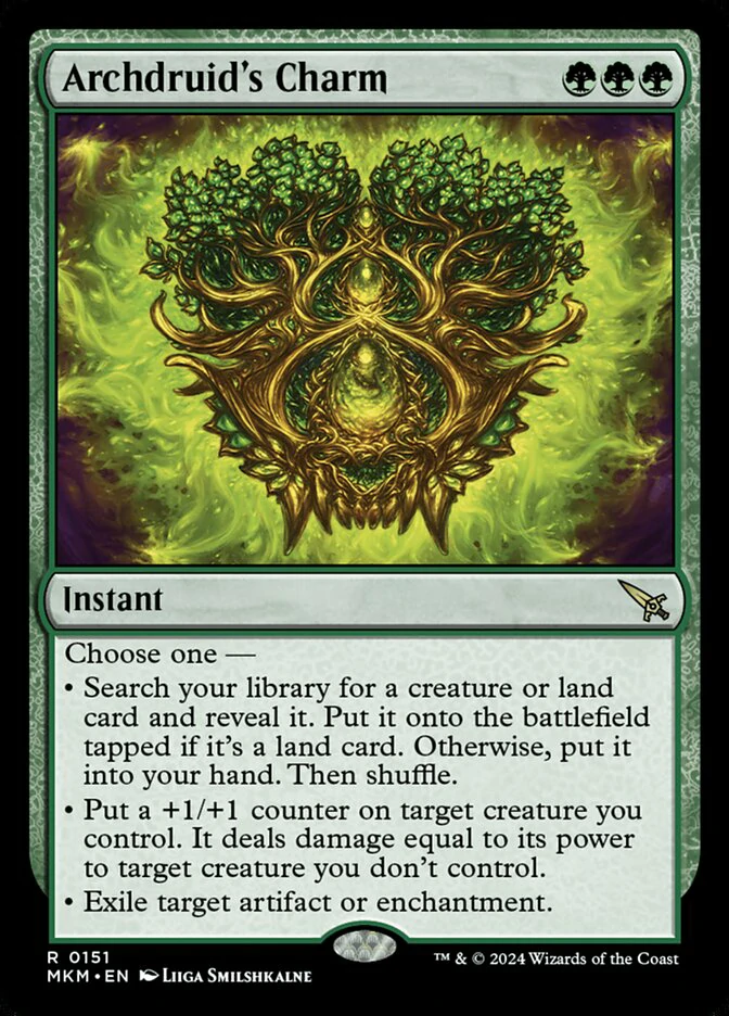 mkm 151 archdruid s charm