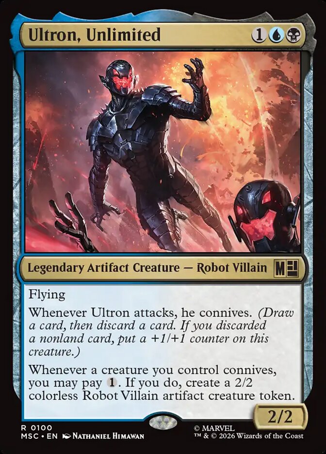 Ultron, Unlimited: El Comandante Dimir Que Convierte Cada Connive En Un Ejército (Y En Un Combo Infinito). 2 msc 100 ultron unlimited