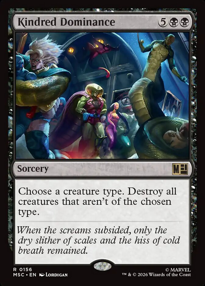 msc 156 kindred dominance