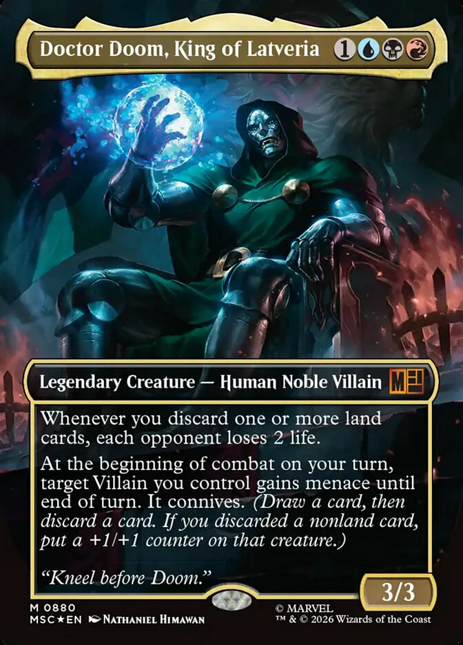 Loki, God of Mischief: el “Nadu arreglado” que ya gana torneos y dispara su precio en Modern y Commander. 3 msc 880 doctor doom king of latveria