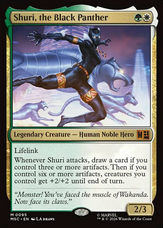 msc 95 shuri the black panther