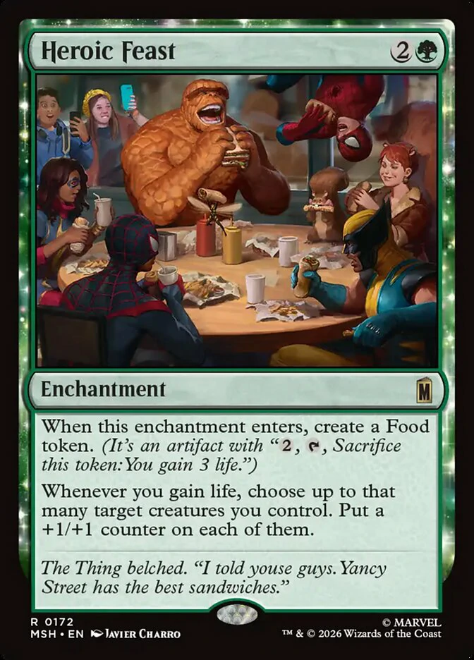 msh 172 heroic feast