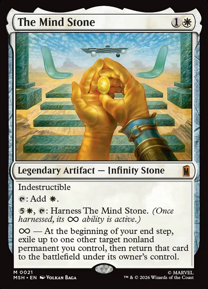 Las Mejores Cartas Nuevas De Marvel Super Heroes Para Commander Y Standard. 8 msh 21 the mind stone