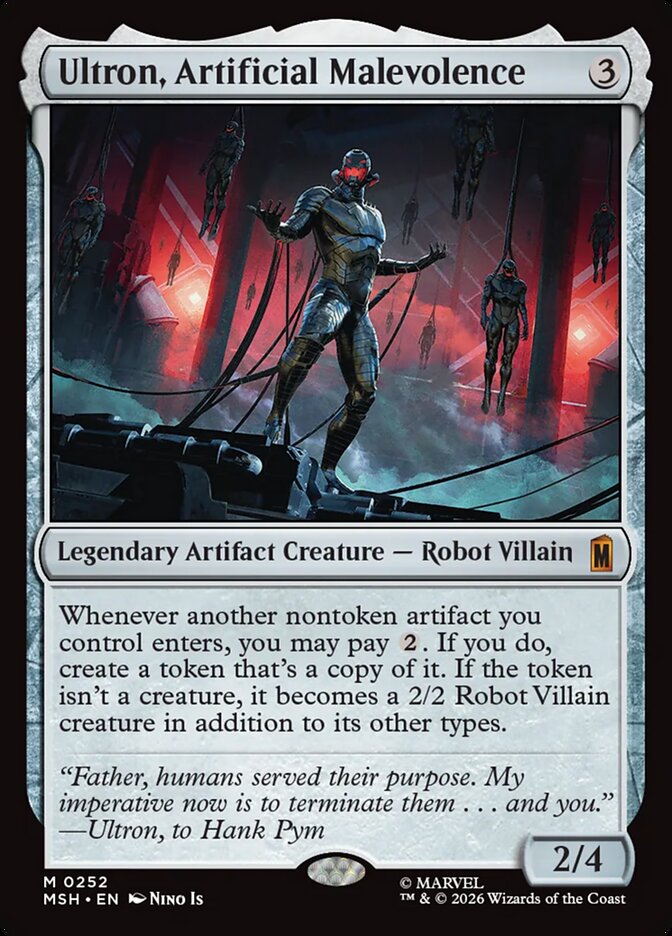 msh 252 ultron artificial malevolence