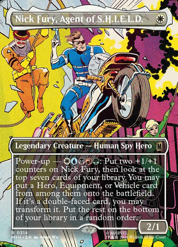msh 314 nick fury agent of s h i e l d