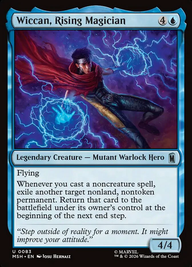 Wiccan, Rising Magician: el legendario infravalorado de Marvel que te da turnos infinitos. 2 msh 83 wiccan rising magician