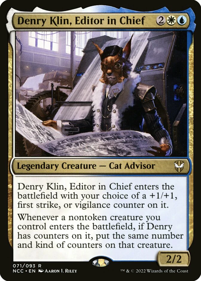 ncc 71 denry klin editor in chief