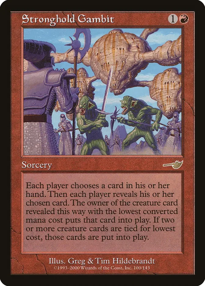 Stronghold Gambit se dispara más de 1000%: por qué este viejo truco de Legacy ahora vale hasta 40 dólares. 2 nem 100 stronghold gambit