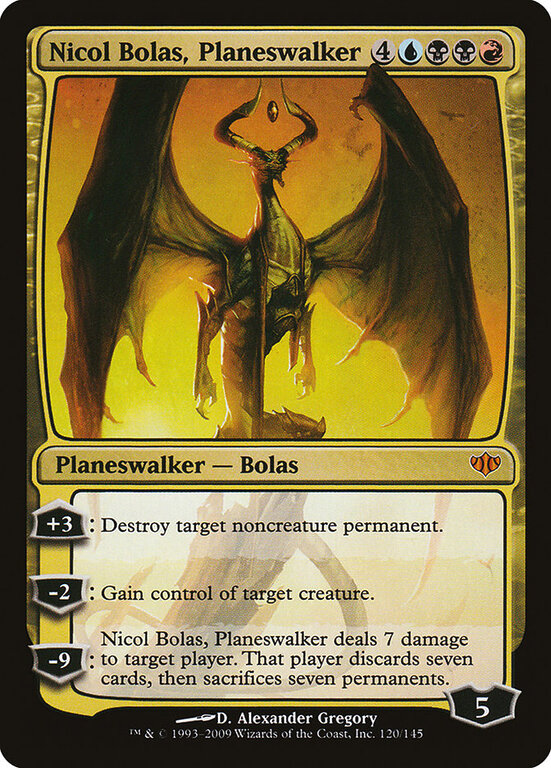 nicol bolas planeswalker