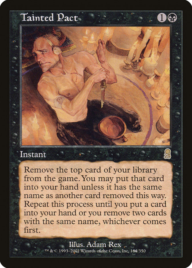 Doctor Doom, Unrivaled: El Nuevo “Laboratorio Maníaco” Mono‑Negro Lleno De Combos De 2 Cartas. 3 ody 164 tainted pact