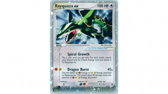 pokemon trading card game top rayquaza cards ex 550x309