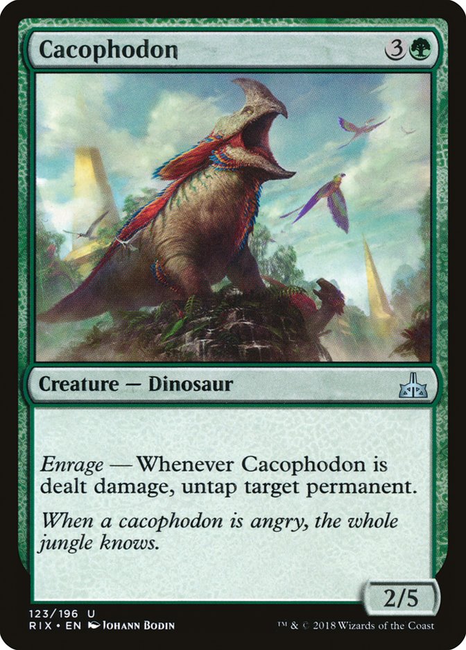 rix 123 cacophodon