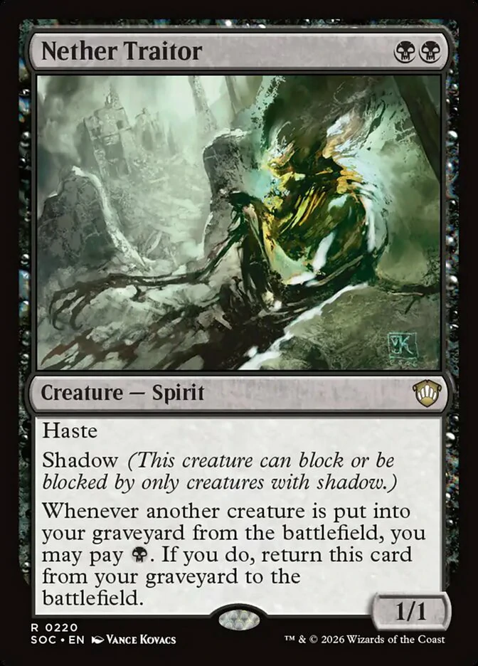 soc 220 nether traitor
