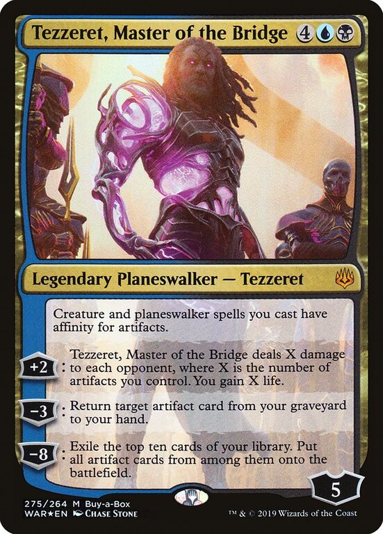 tezzeret master of the bridge