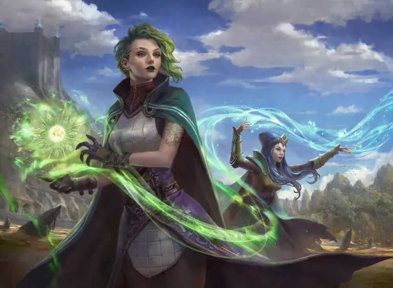 Ley Weaver (Battlebond) art by Livia Prima