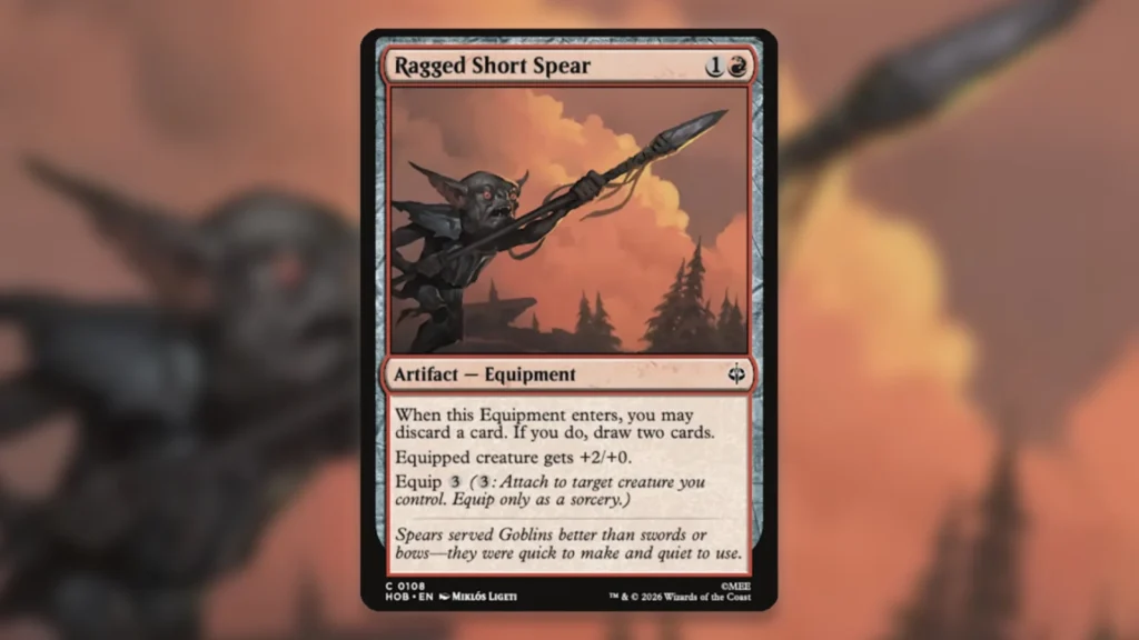 MTG The Hobbit Spoilers July 27th Ragged Short Spear 1024x576