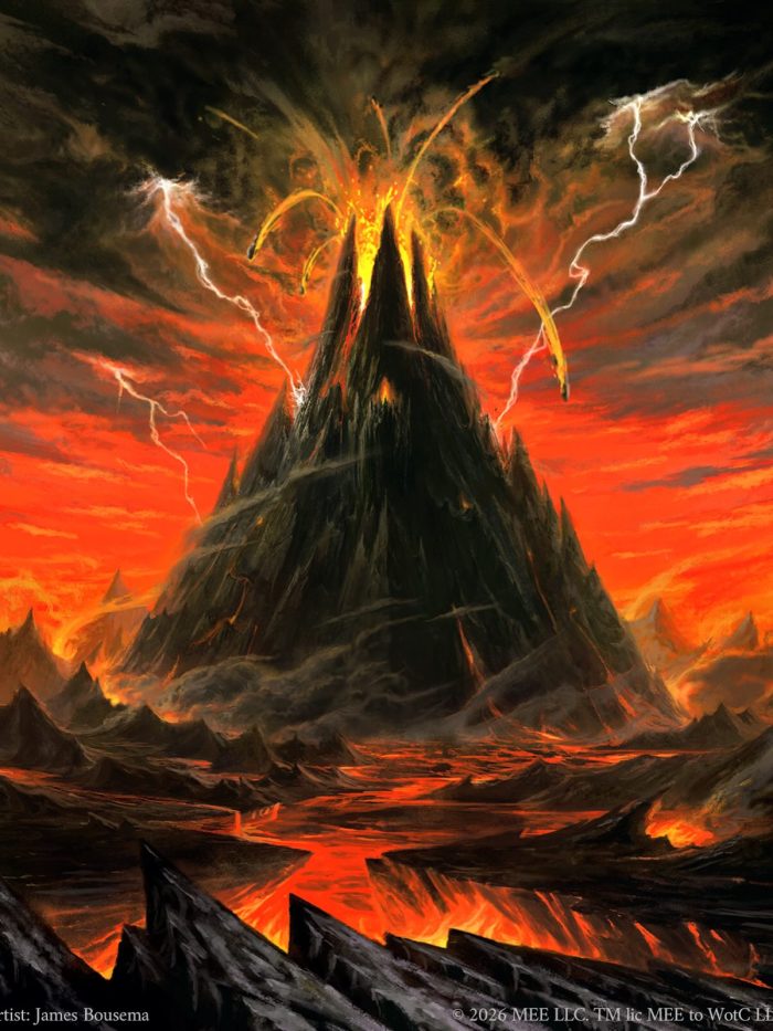 Mount Doom, illustrated by James Bousema