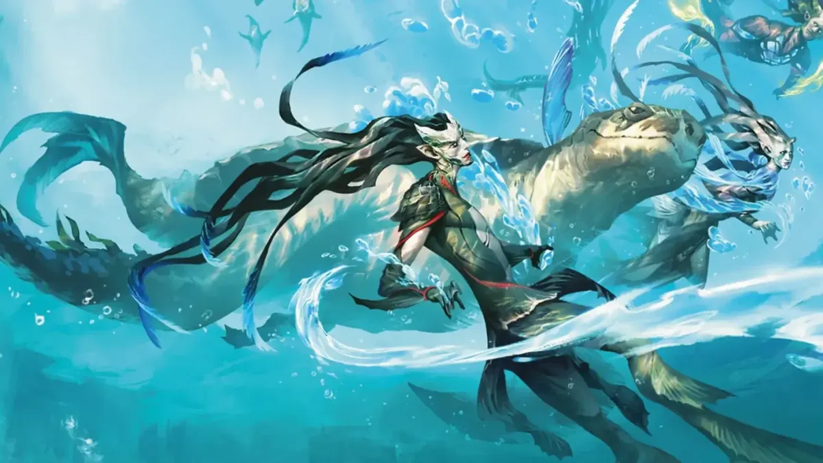 Nauctis: The Sunken Realm – fechas, tráiler y todo lo que sabemos del primer plano submarino de MTG. 2 Unamed Nauctis The Sunken Realm MTG Art 1536x864