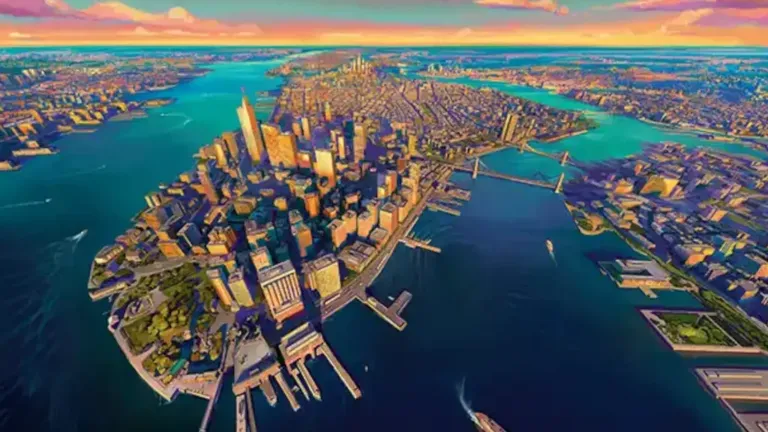 Vibrant Cityscape MTG Spider Man 1024x576