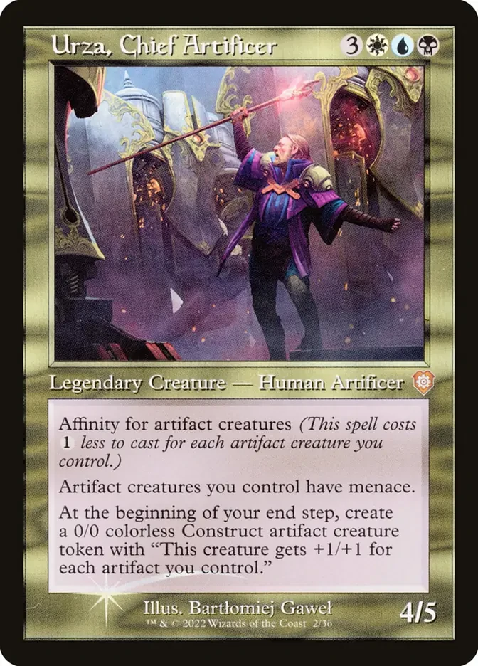 Los mejores comandantes de artefactos en Commander: de tokens descomunales a combos infinitos. 2 brc 2 urza chief artificer