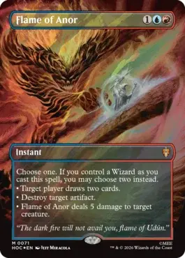 Sagas, águilas y dragones: un día tranquilo de spoilers de The Hobbit con raras en cada color. 17 card image (2)