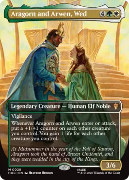 Sagas, águilas y dragones: un día tranquilo de spoilers de The Hobbit con raras en cada color. 12 card image (5)