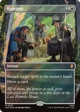 Sagas, águilas y dragones: un día tranquilo de spoilers de The Hobbit con raras en cada color. 14 card image (5)