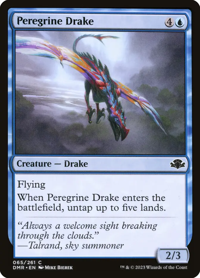 dmr 65 peregrine drake
