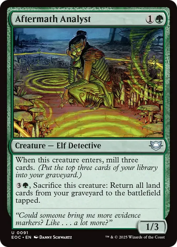 eoc 91 aftermath analyst