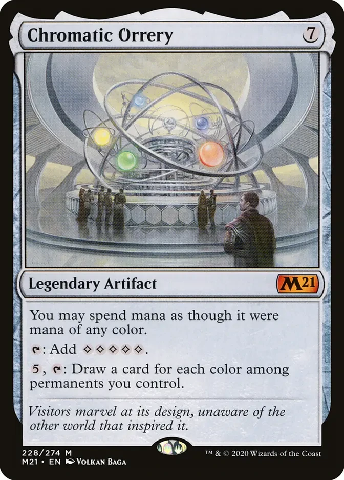 m21 228 chromatic orrery