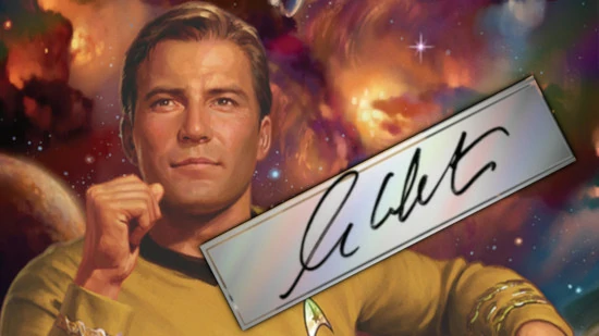 magic the gathering autograph captain kirk janeway enterprise 550x309