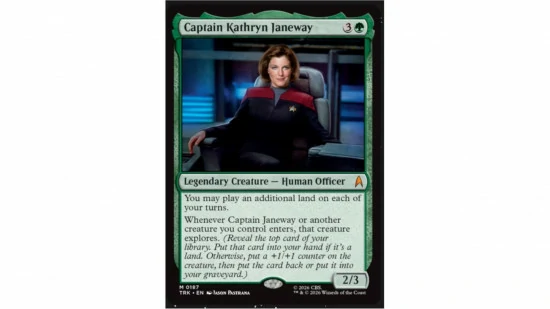 magic the gathering autograph captain kirk janeway enterprise kathryn janeway 550x309