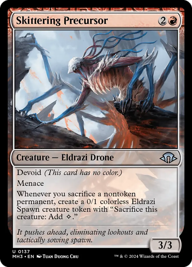 mh3 137 skittering precursor