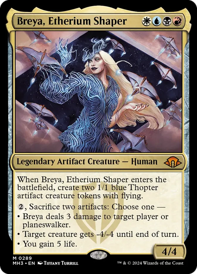 Los mejores comandantes de artefactos en Commander: de tokens descomunales a combos infinitos. 7 mh3 289 breya etherium shaper