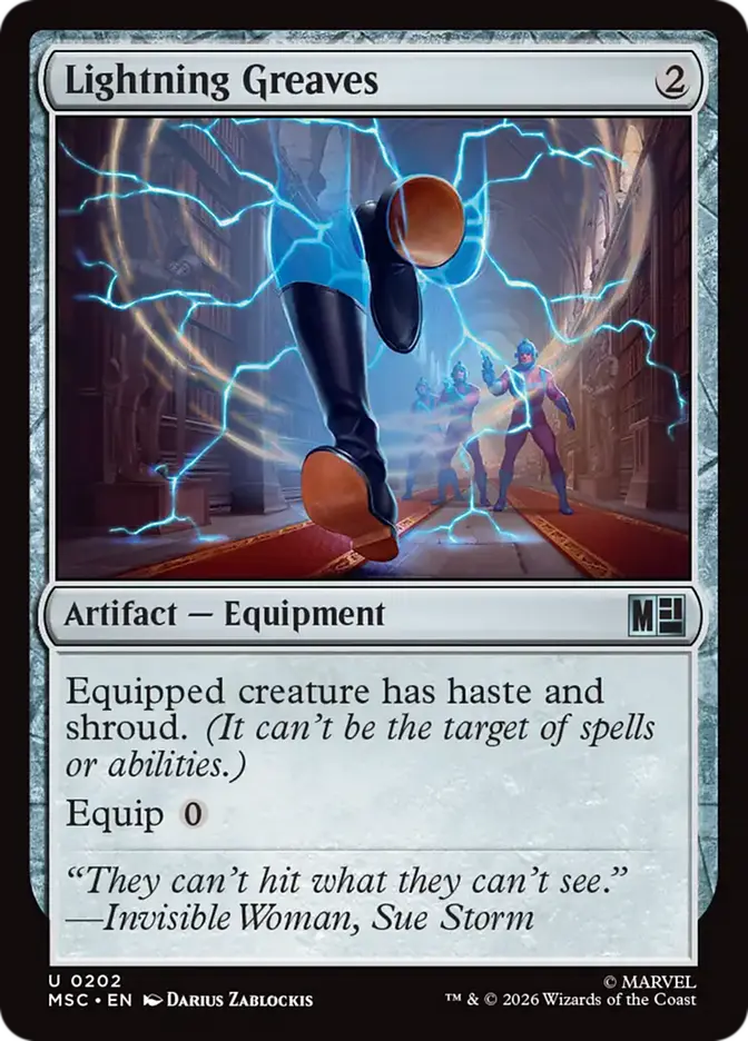A Marvelous Mathoms: el Secret Lair de The Hobbit que rescata Imp’s Mischief y dos staples gigantes de Commander. 5 msc 202 lightning greaves