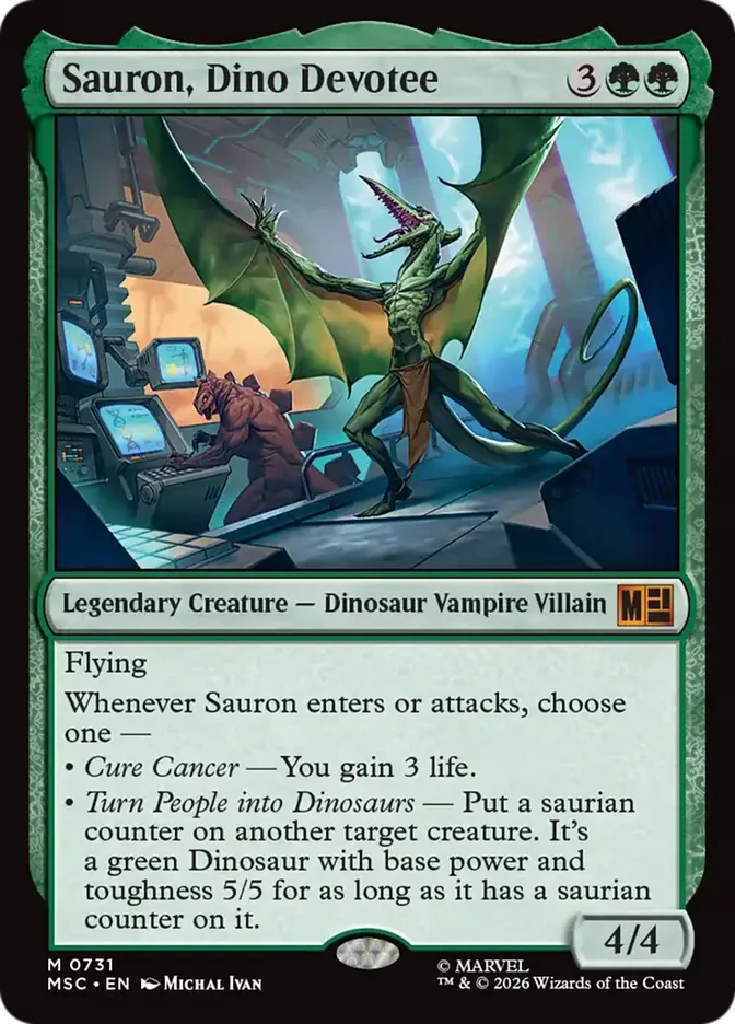 msc 731 sauron dino devotee
