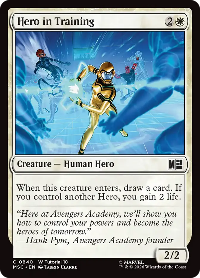 msc 840 hero in training