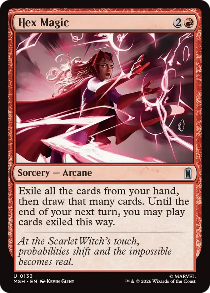 Hex Magic: el truco barato de Marvel que dispara Ruby Storm y sube 280% en precio. 2 msh 133 hex magic