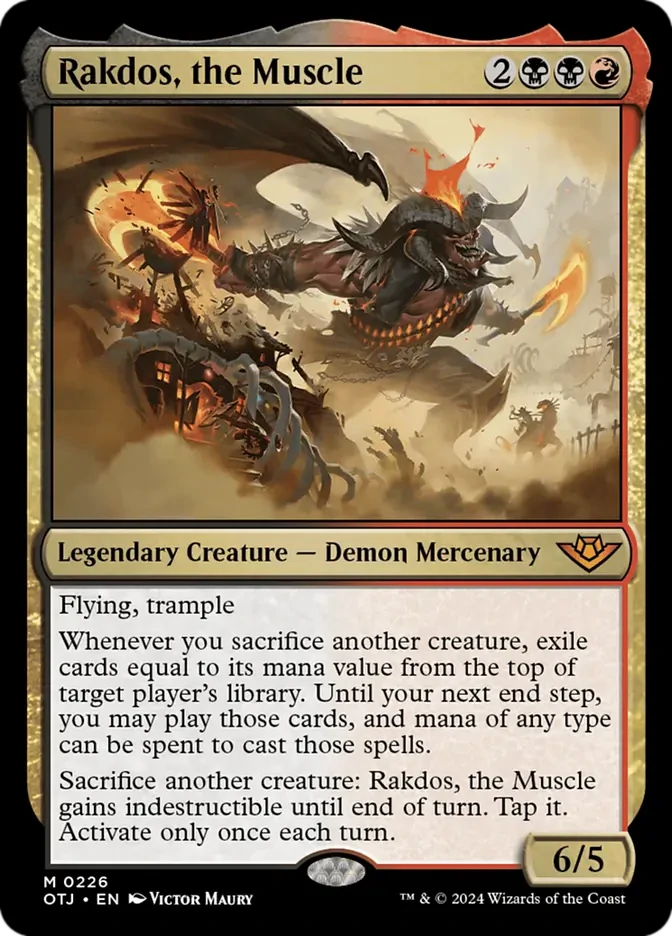 otj 226 rakdos the muscle